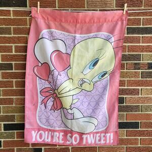 Tweety Bird You're so Tweet! Porch banner Flag Window Décor 28" X 40"
